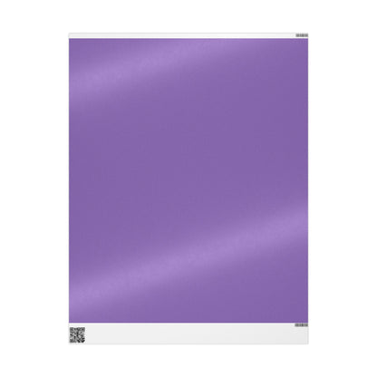 Purple Wrapping Paper Matte or Glossy Gift Wrap 3 Sizes Fine Art Paper