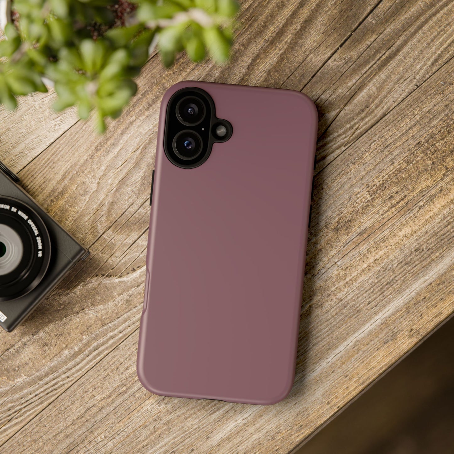 Mauve Tough Cell Phone Case Matte or Glossy Protective Case iPhone Samsung