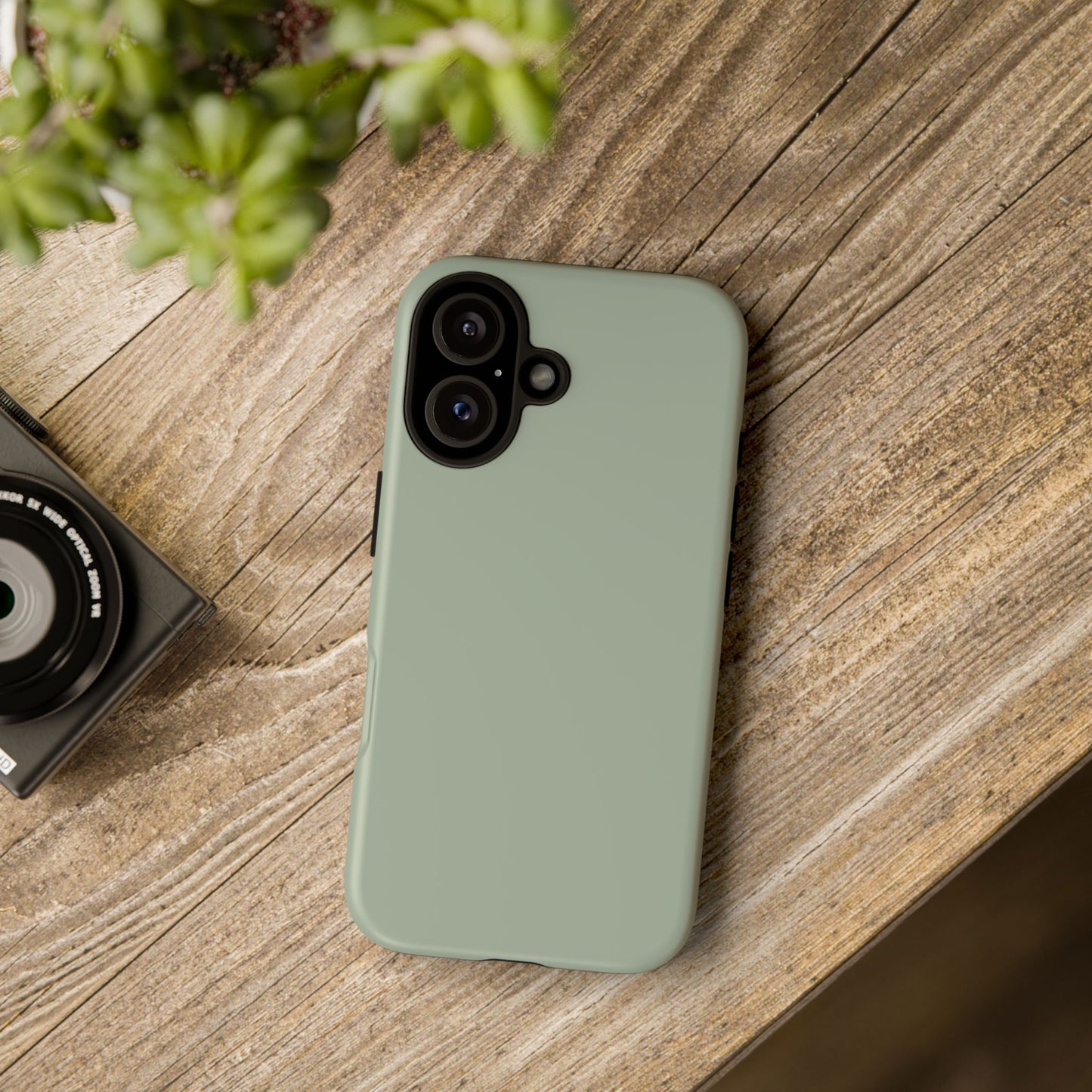 Sage Tough Cell Phone Case Matte or Glossy Protective Case iPhone Samsung
