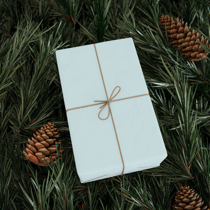 Ocean Blue Wrapping Paper Matte or Glossy Gift Wrap 3 Sizes Fine Art Paper