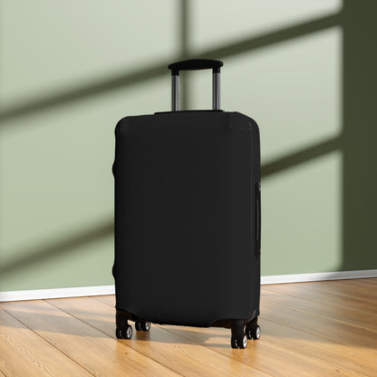 Black Luggage Cover Travel Suitcase Cover Protective Stretch Cover