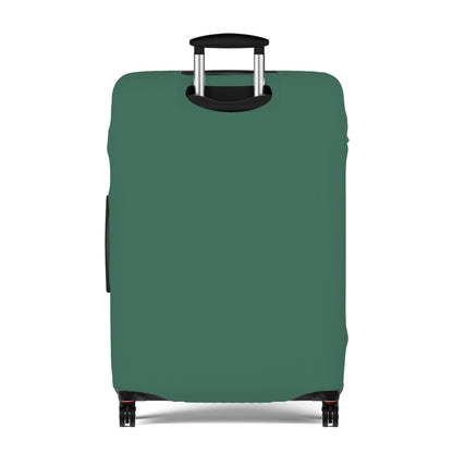 Leaf Green Luggage Cover Travel Suitcase Cover Protective Stretch Cover