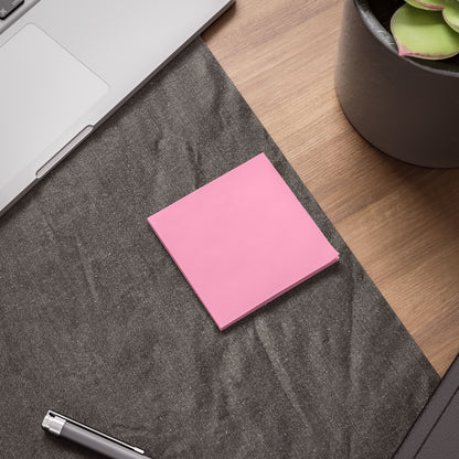 Light Pink Post It Notes Coordinated Color Collection