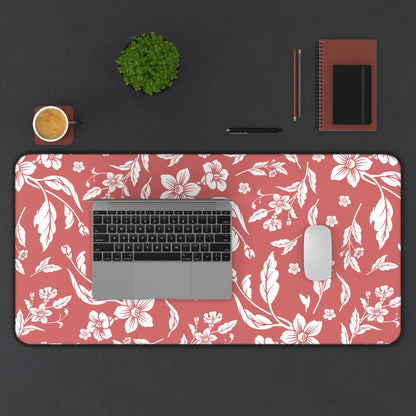 Red Autumns Floral Desk Pad (12x18, 12x22 or 16x32)