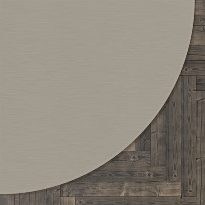 Warm Stone Round Rug 60 Inch Floor Rug Minimal Home Decor Living Room Rug