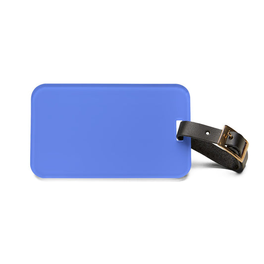 Periwinkle Luggage Tag Acrylic Travel Tag