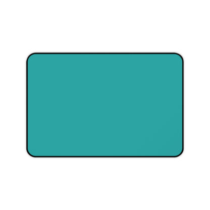 Deep Aqua Desk Mat Color Coordinated Collection (12x18, 12x22, 16x32)
