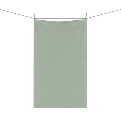 Sage Cotton Twill Tea Towel 18 x 30