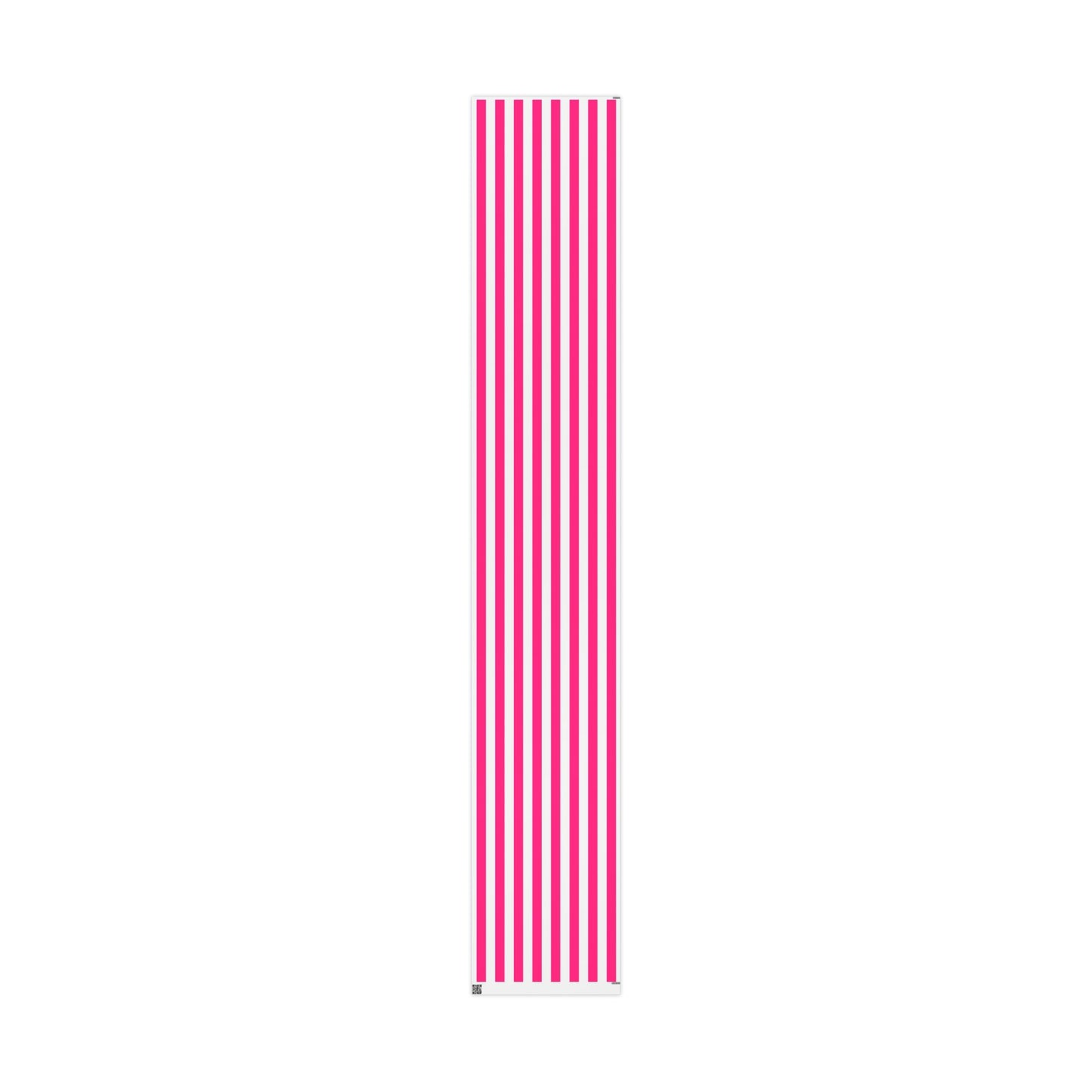 Pink Stripe Wrapping Paper, Matte or Glossy (3 Sizes)