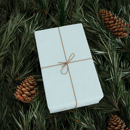 Ocean Blue Wrapping Paper Matte or Glossy Gift Wrap 3 Sizes Fine Art Paper