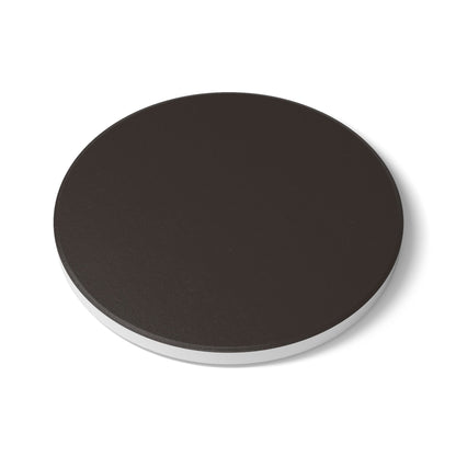 Muted Charcoal Ceramic Coaster Round or Square | Coordinated Collection