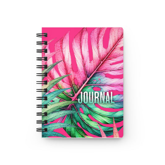 Tropical Vibes Spiral Journal