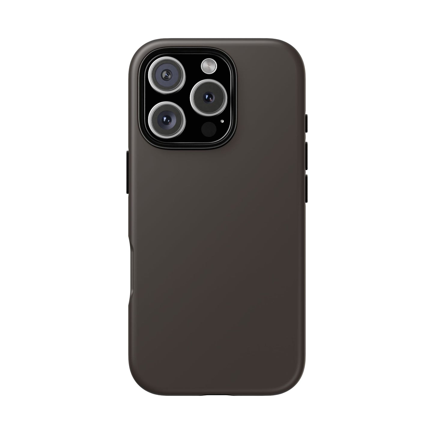 Muted Charcoal Tough Cell Phone Case Matte or Glossy Protective Case iPhone Samsung