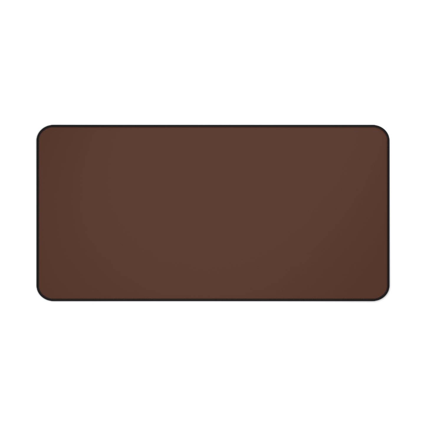 Chocolate Brown Desk Mat Color Coordinated Collection (12x18, 12x22, 16x32)