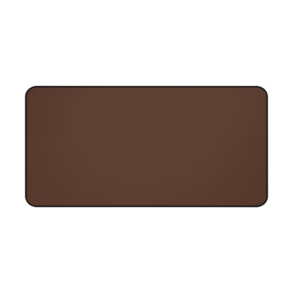 Chocolate Brown Desk Mat Color Coordinated Collection (12x18, 12x22, 16x32)