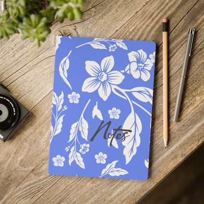 Periwinkle Floral A5 Lined Journal Coordinated Collection