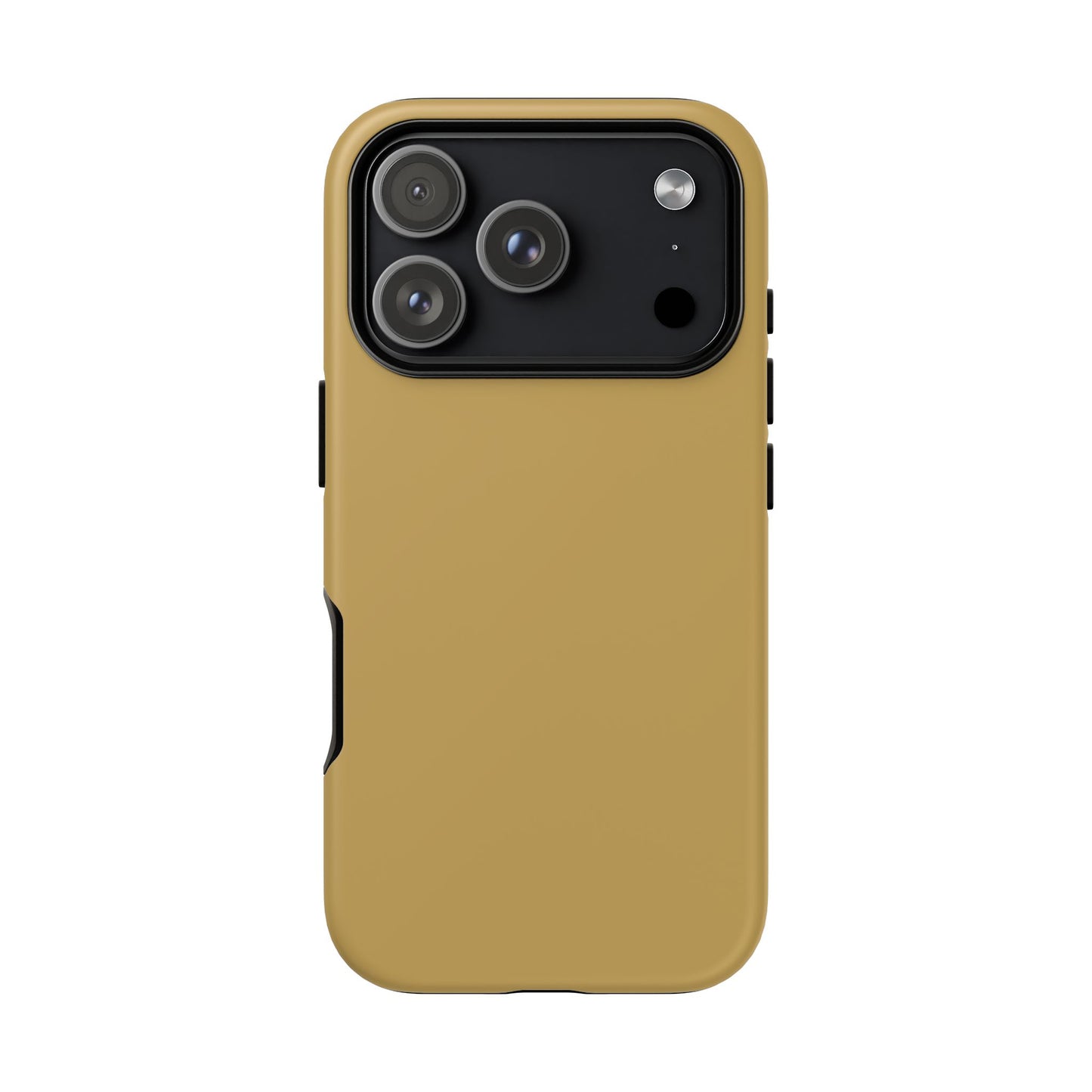 Muted Gold Tough Cell Phone Case Matte or Glossy Protective Case iPhone Samsung