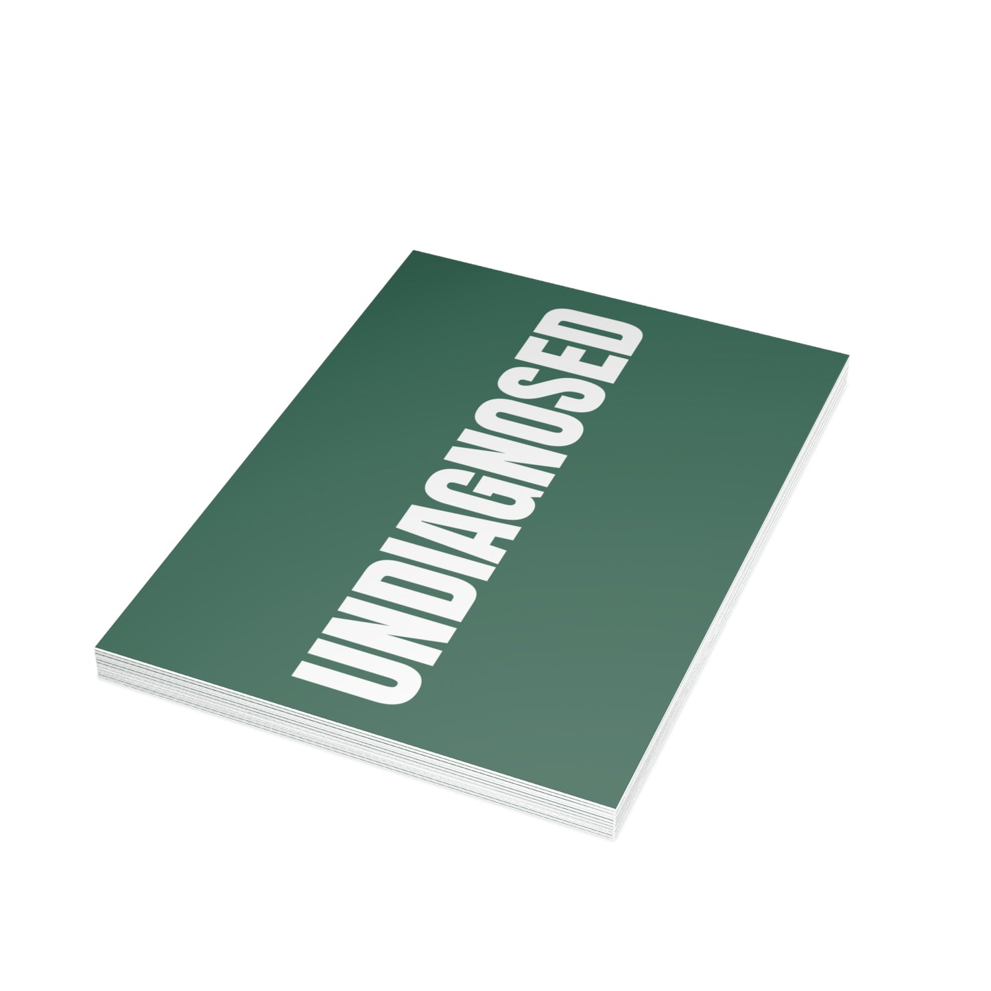 Leaf Green Postcard Set Pack of 10, 30 or 50 w/ Envelopes | Coordinated Collection