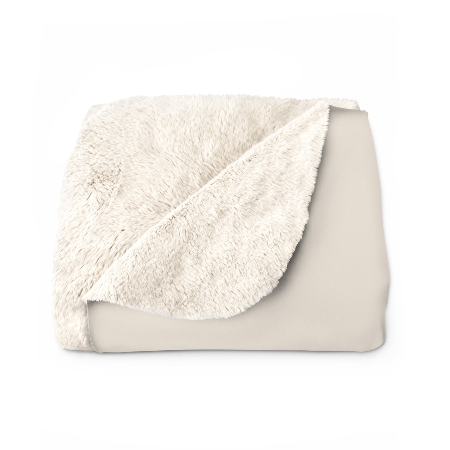 Latte Cream Fleece Blanket Cozy Plush Throw 3 Sizes Soft Warm Blanket