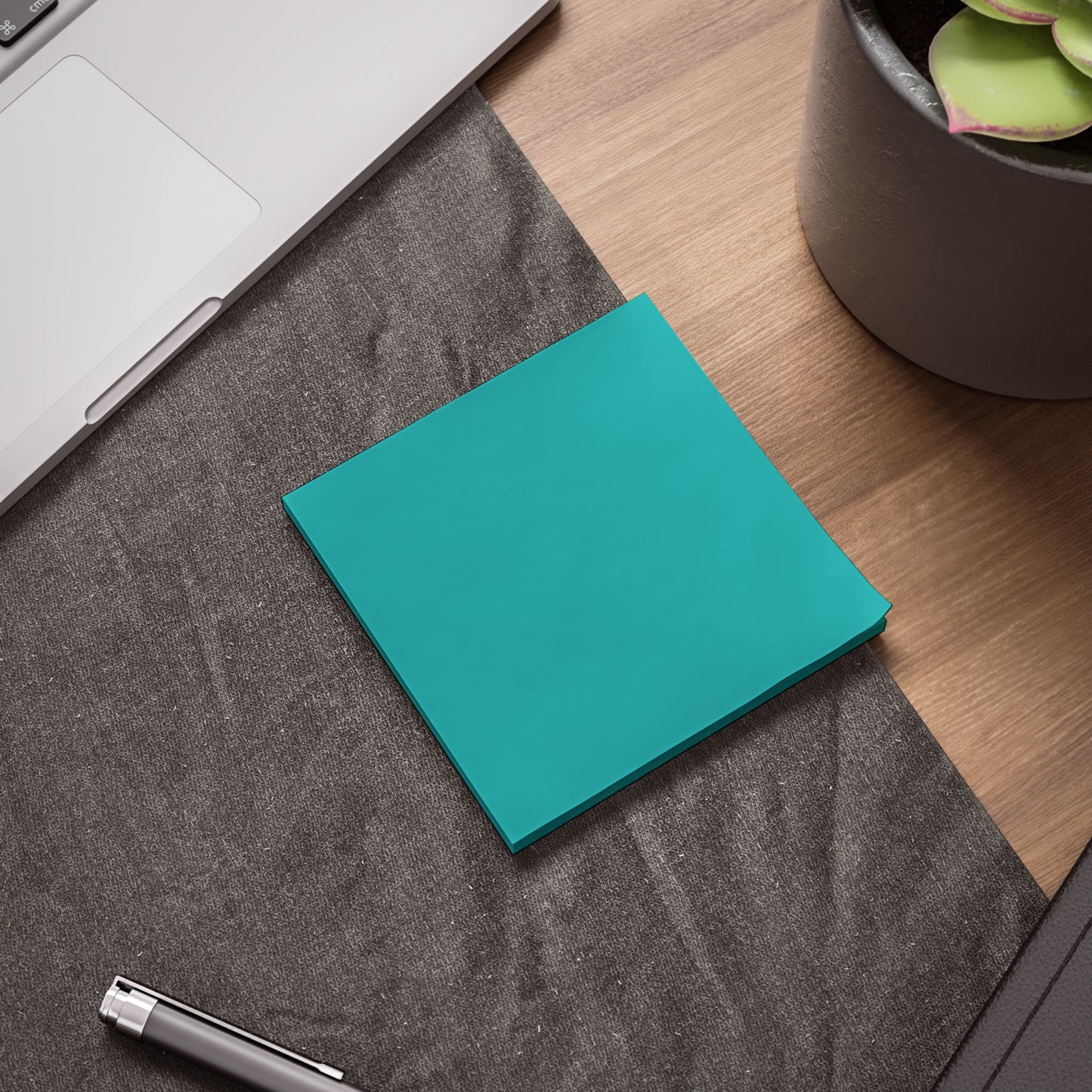 Deep Aqua Post It Notes Coordinated Color Collection