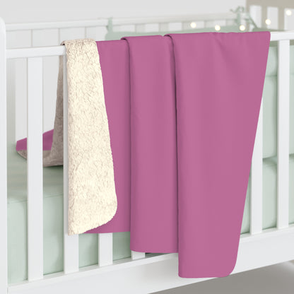 Lilac Wine Sherpa Fleece Blanket Cozy Plush Throw 3 Sizes Soft Warm Blanket