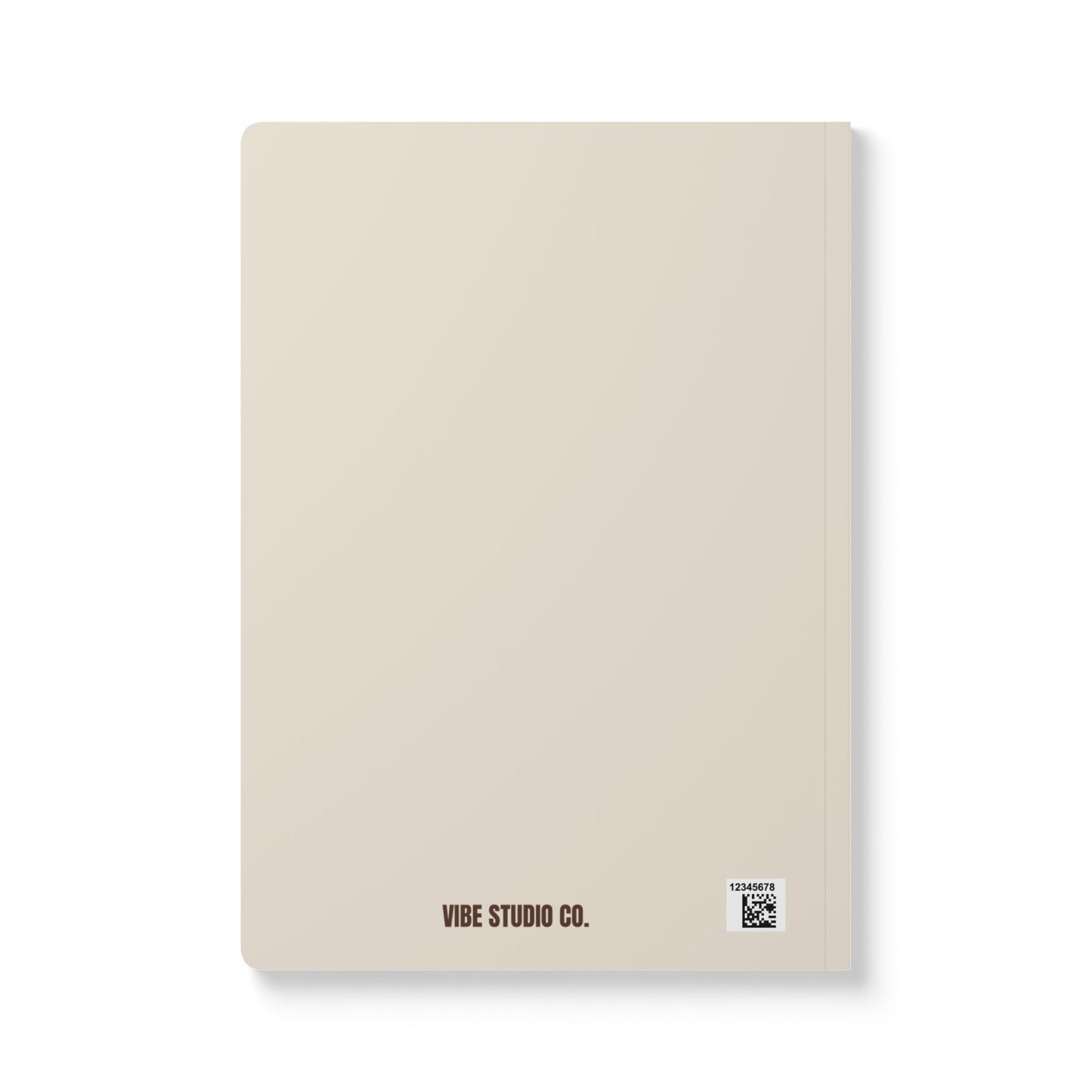 Latte Cream The Journey Starts Now A5 Lined Journal