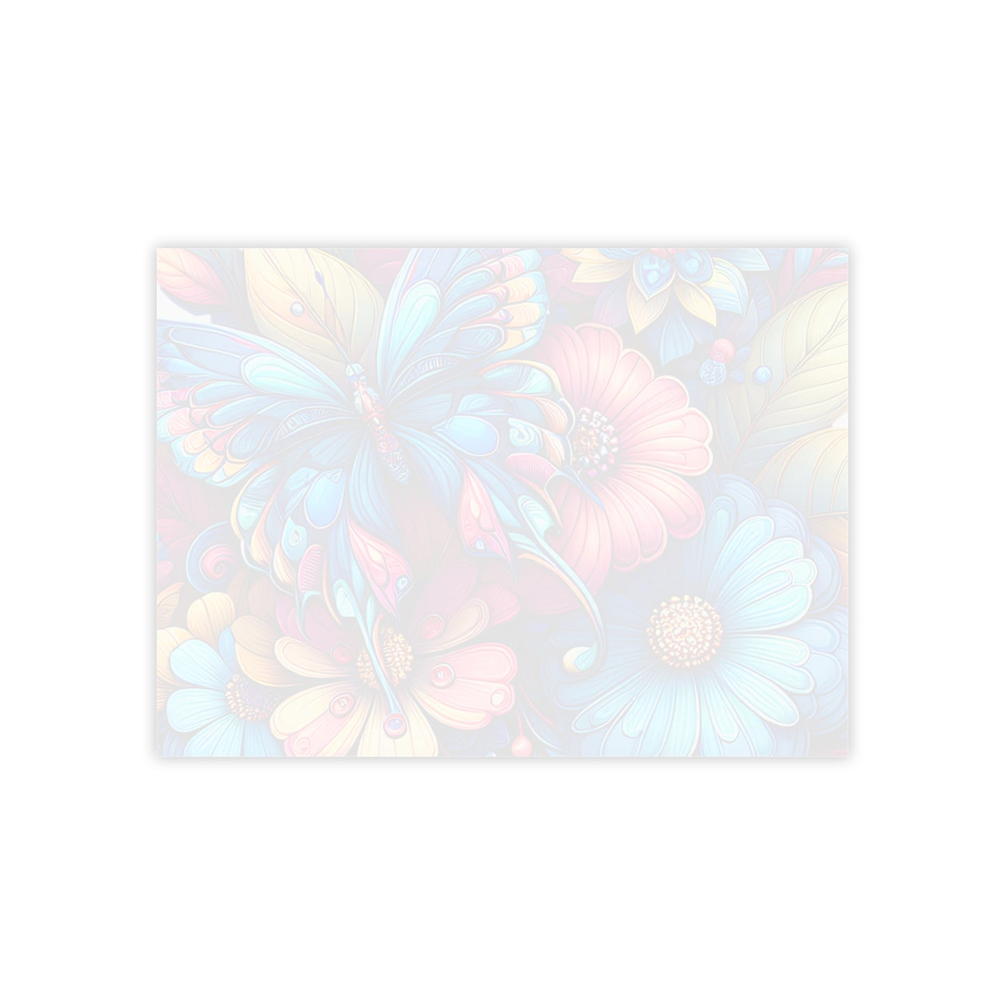 Metamorphosis Sticky Notes Butterfly Post It Notes (7 Sizes)