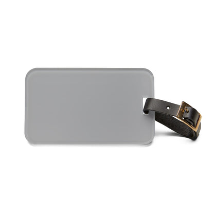Grayscale Luggage Tag Acrylic Travel Tag