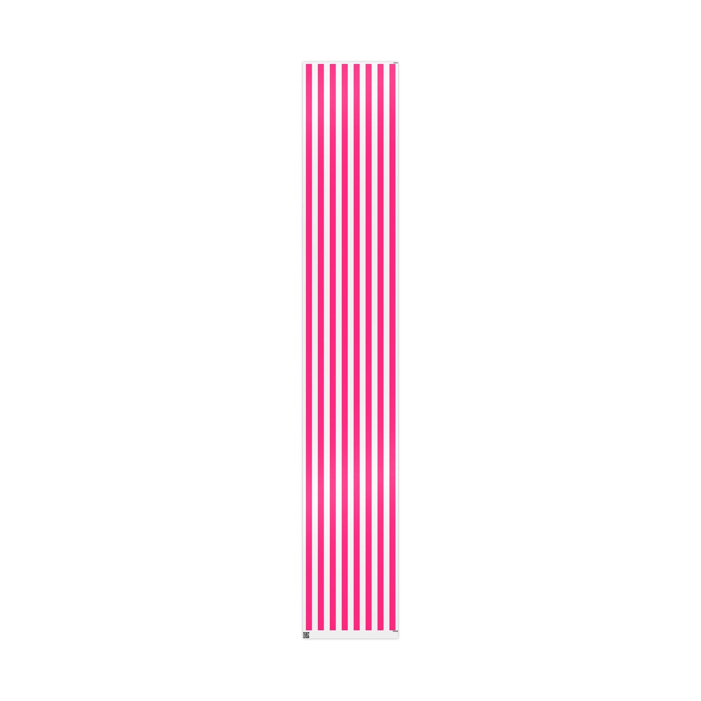 Pink Stripe Wrapping Paper, Matte or Glossy (3 Sizes)