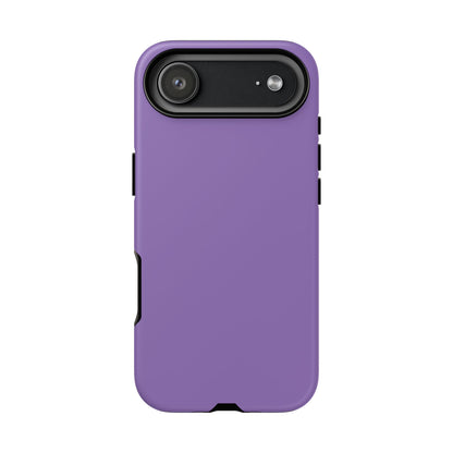 Purple Tough Cell Phone Case Matte or Glossy Protective Case iPhone Samsung