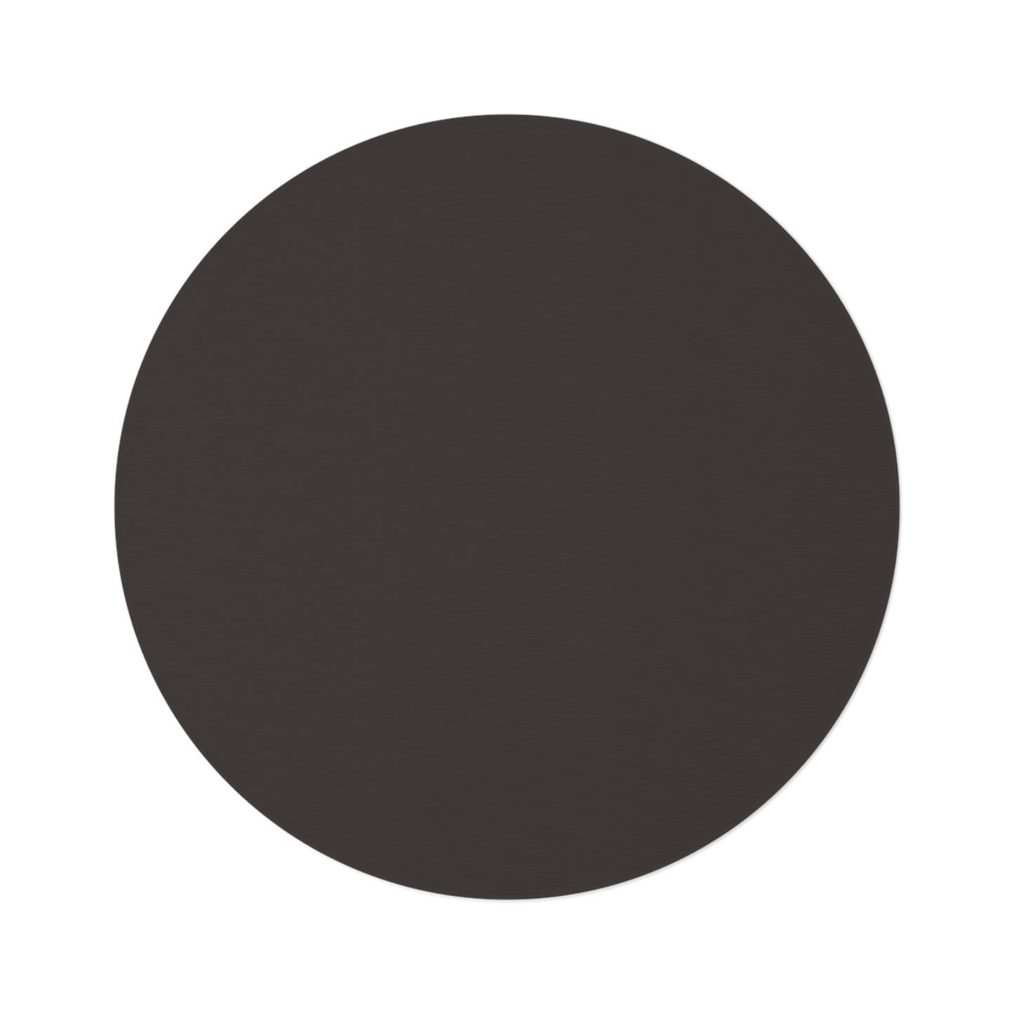 Muted Charcoal Coordinated Round Rug 60 Inch Floor Rug Minimal Home Decor Living Room Rug