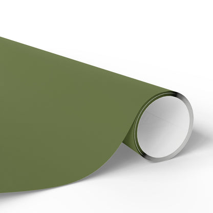 Olive Wrapping Paper Matte or Glossy Gift Wrap 3 Sizes Fine Art Paper