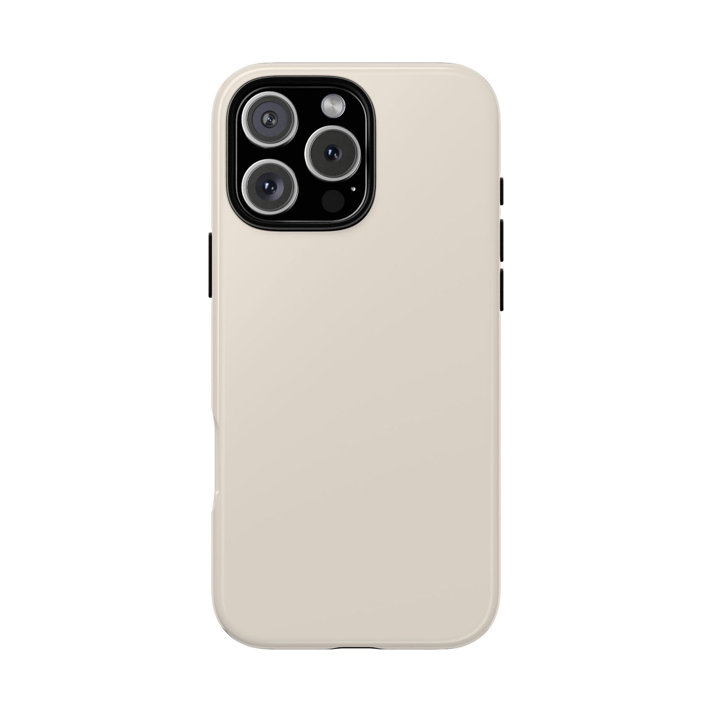 Latte Cream Tough Cell Phone Case Matte or Glossy Protective Case iPhone Samsung