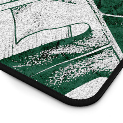 Monstera Leaf Green Desk Pad