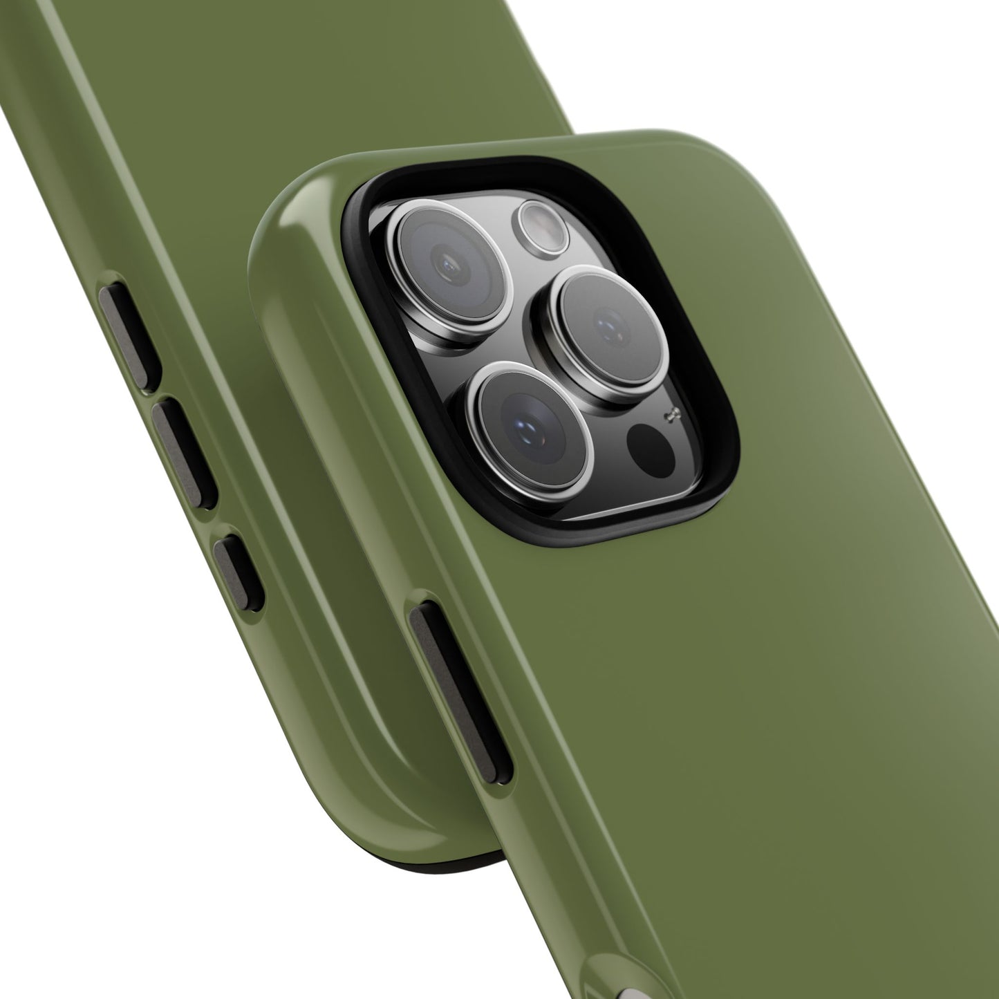 Olive Tough Cell Phone Case Matte or Glossy Protective Case iPhone Samsung