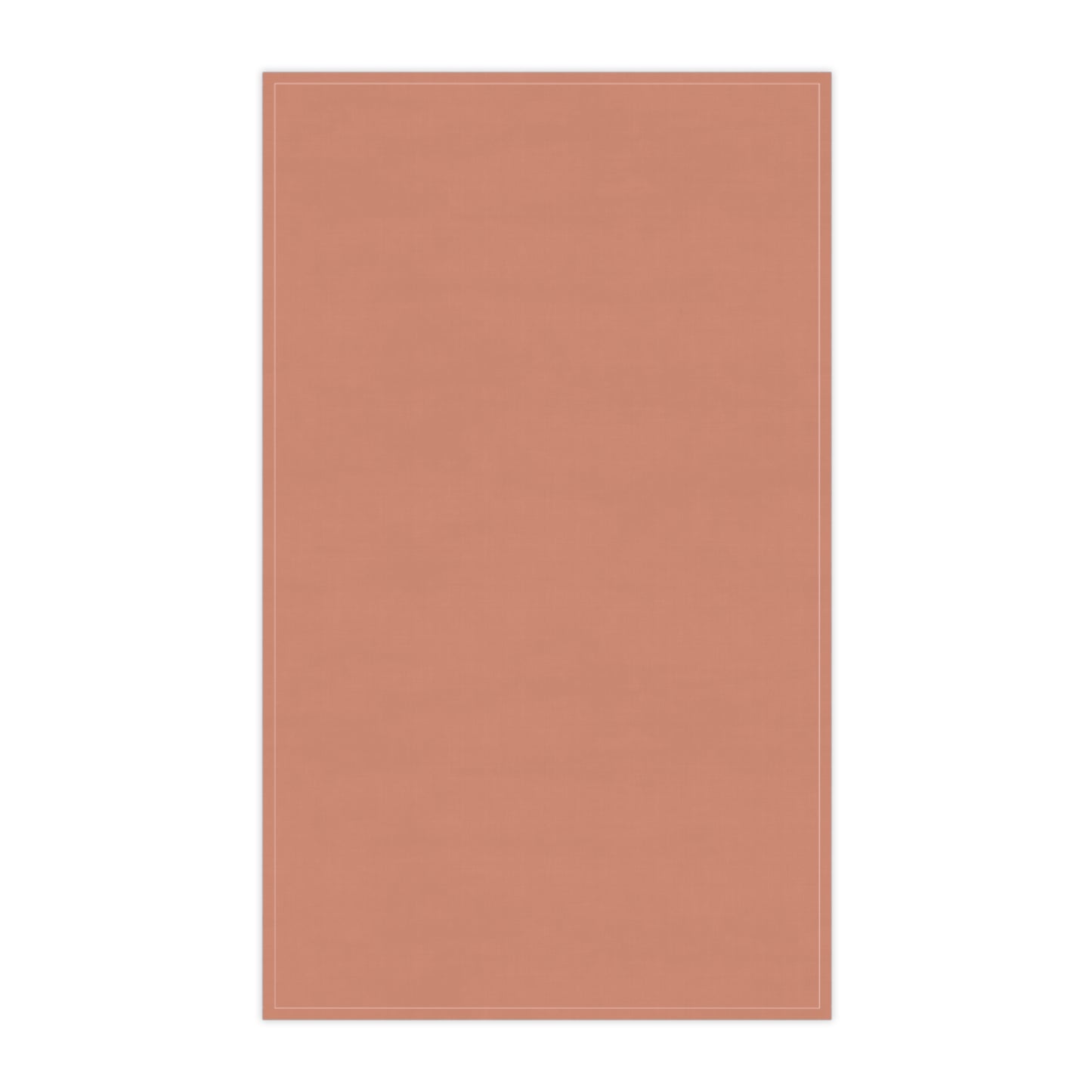 Terracotta Cotton Twill Tea Towel 18 x 30