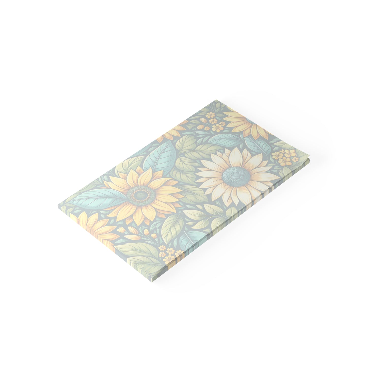 Sunflower Grove Sticky Notes Sunflower Post It Notes Botanical Notes (7 Sizes)