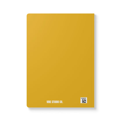 Honey Yellow The Journey Starts Now A5 Lined Journal