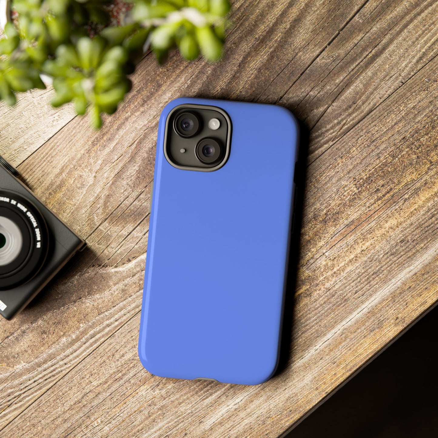 Periwinkle Tough Cell Phone Case Matte or Glossy Protective Case iPhone Samsung