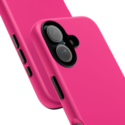 Pink Tough Cell Phone Case Matte or Glossy Protective Case iPhone Samsung