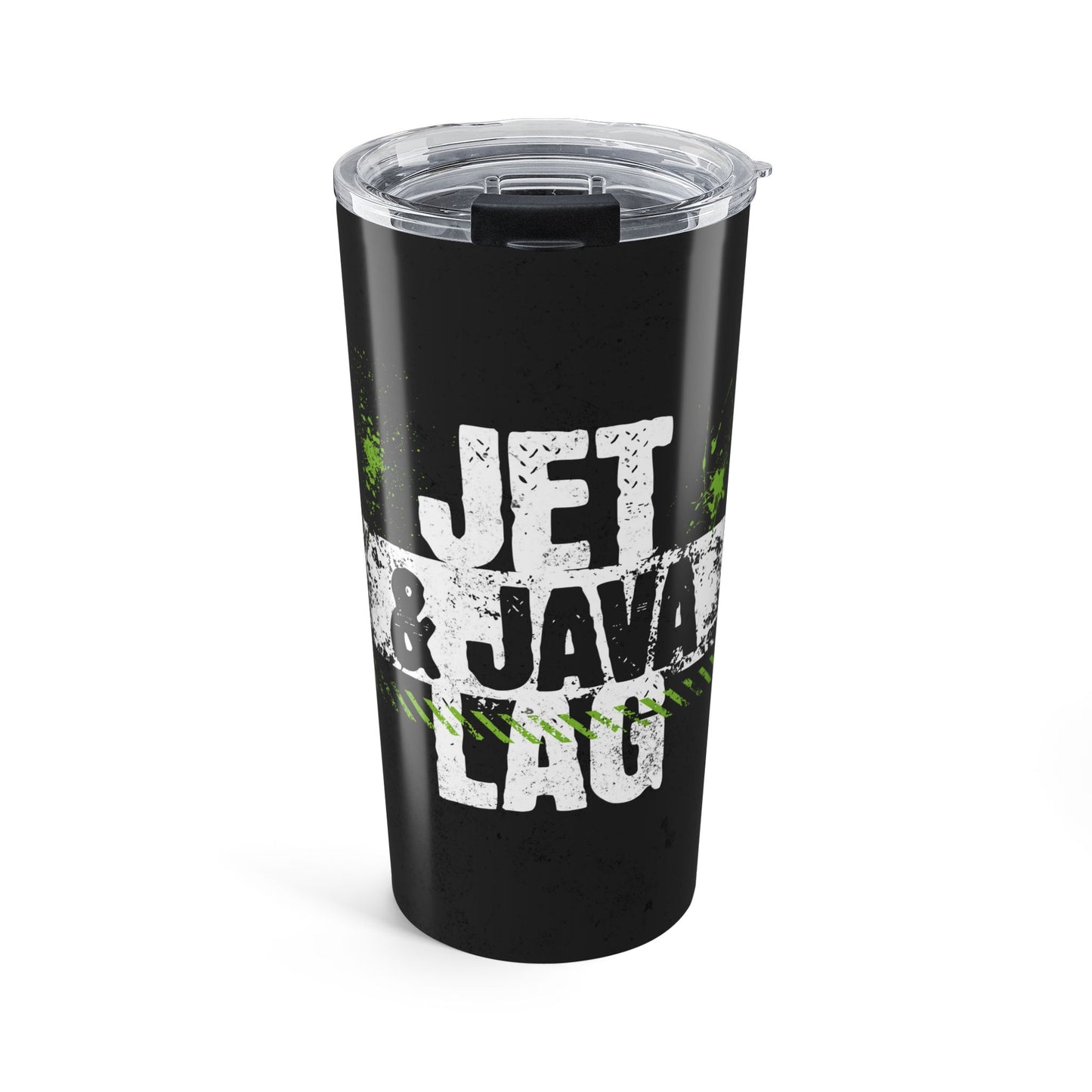 Jet Lag & Java 20oz Travel Tumbler