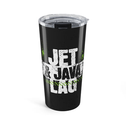 Jet Lag & Java 20oz Travel Tumbler