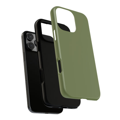 Olive Tough Cell Phone Case Matte or Glossy Protective Case iPhone Samsung