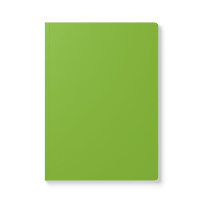 Muted Lime Color Coordinated Collection A5 Lined Journal