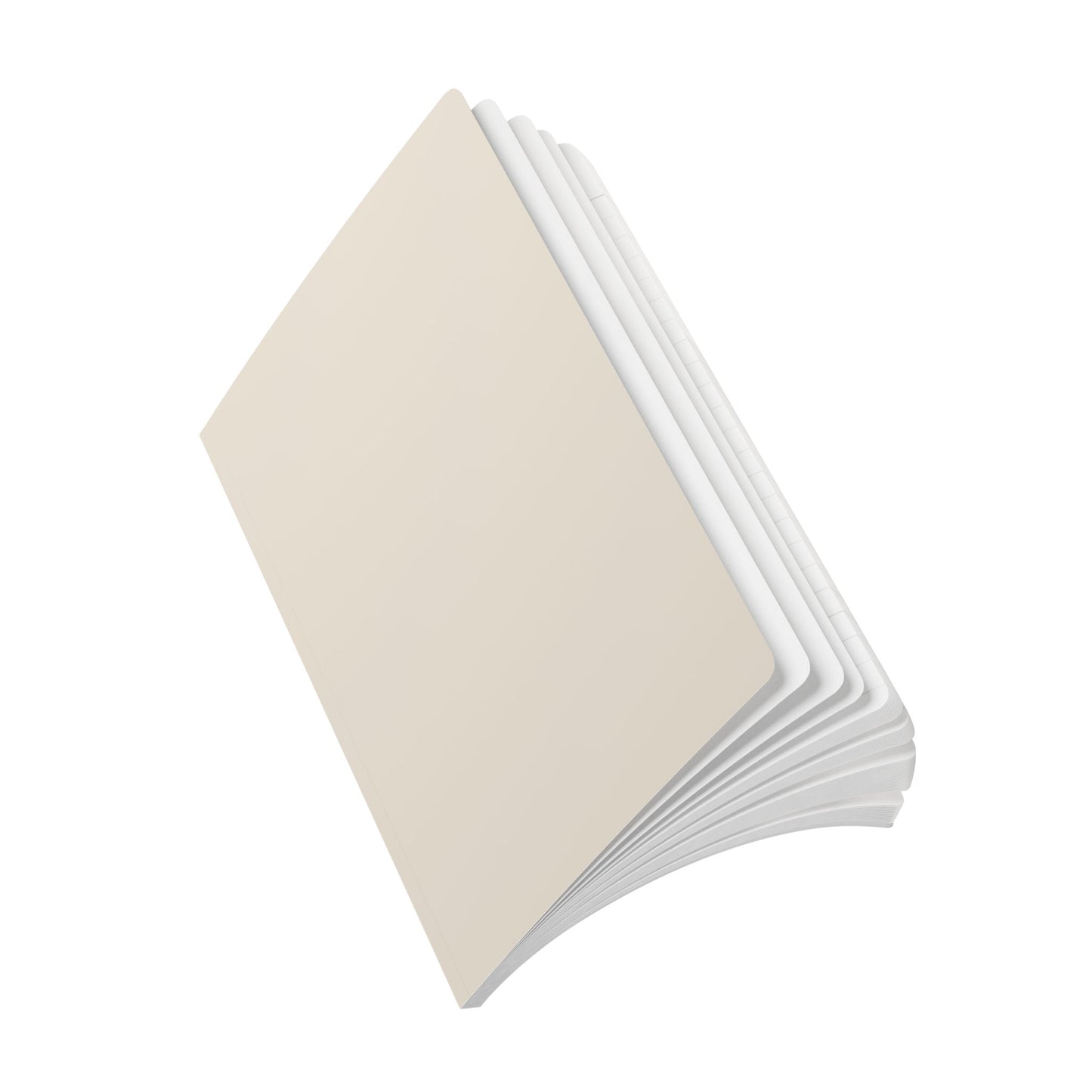 Latte Cream Color Coordinated Collection A5 Lined Journal