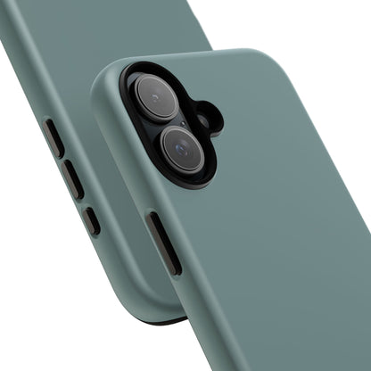 Dusty Blue Tough Cell Phone Case, Matte or Glossy Iphone and Samsung