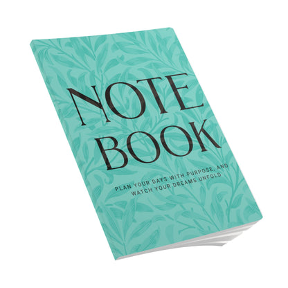 Candy Shop Leaves A5 Lined Journal Minimal Botanical Notebook | Coordinated Collection