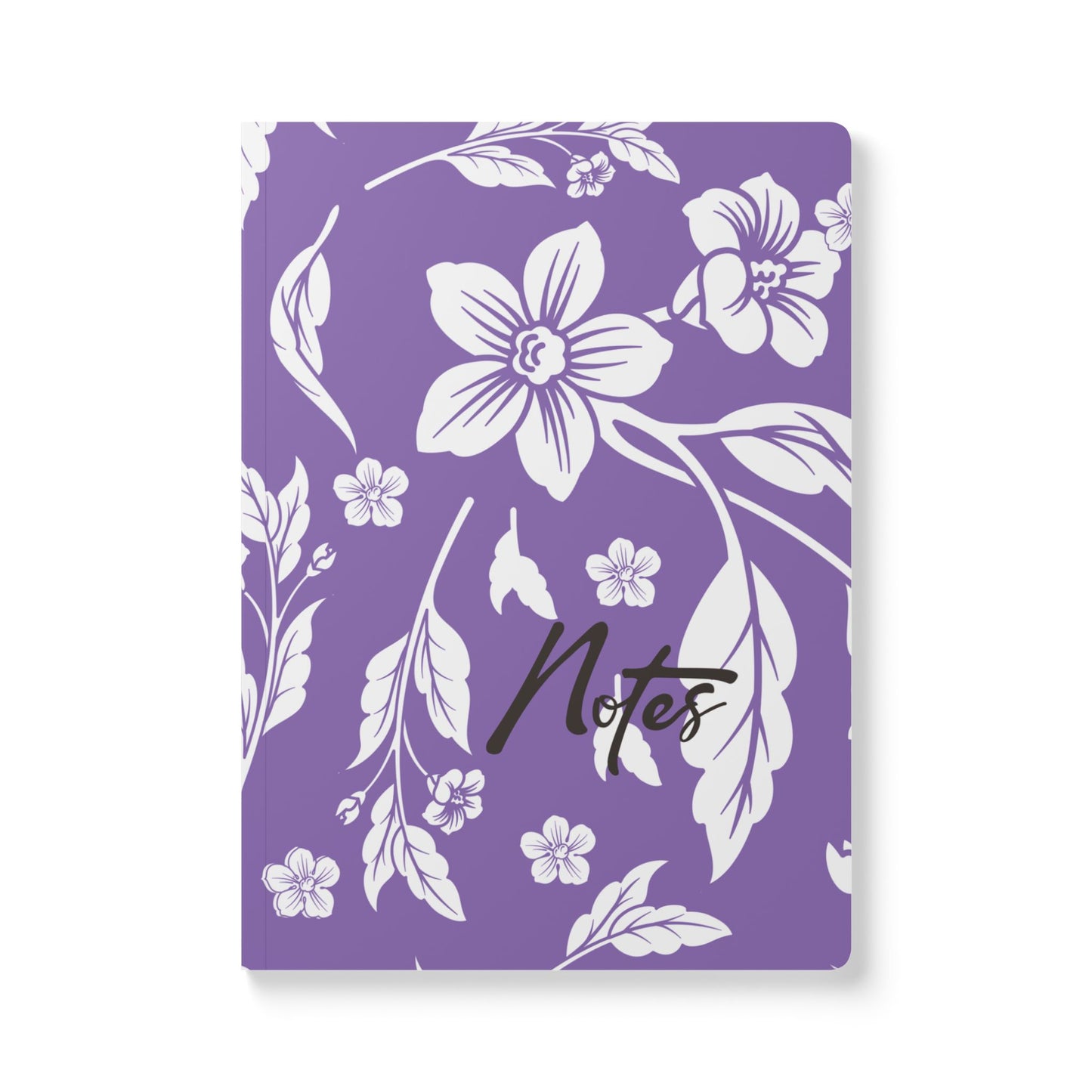 Purple Floral A5 Lined Journal Coordinated Collection