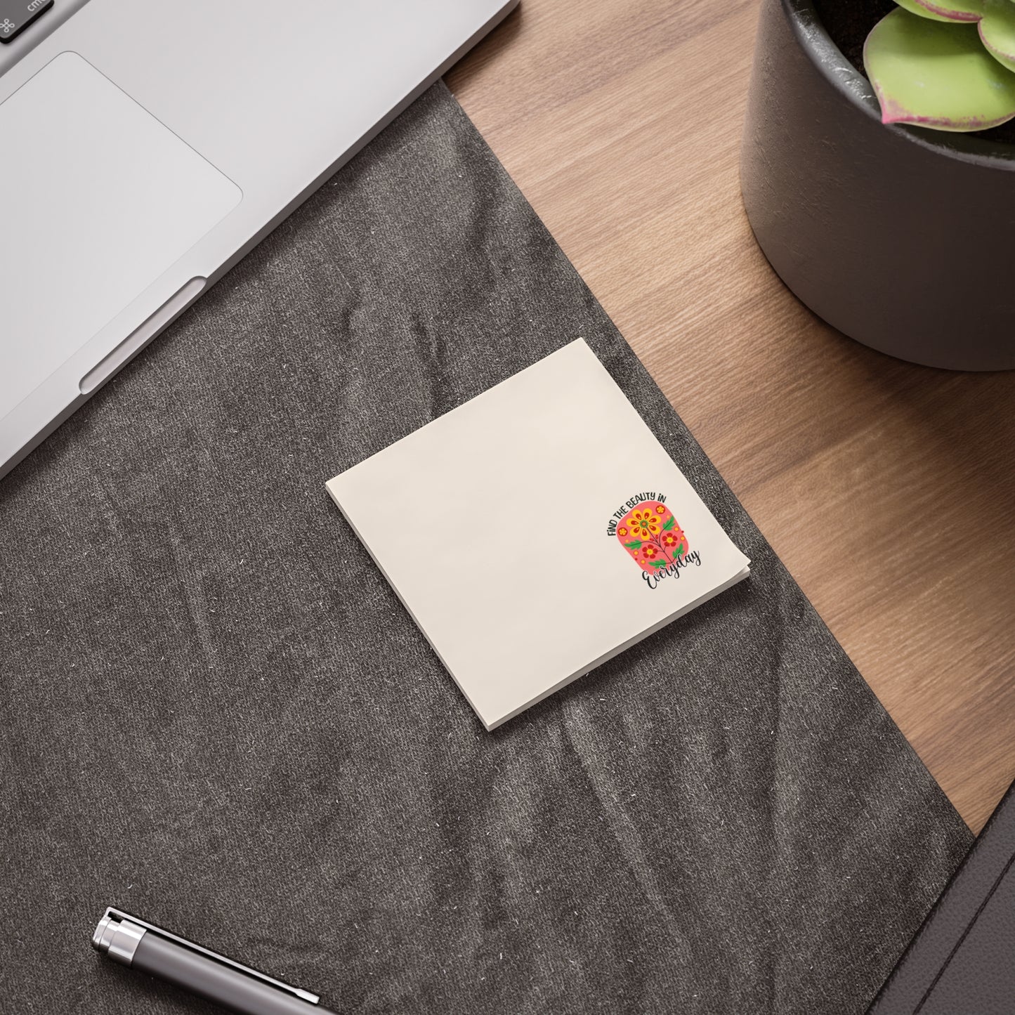 Latte Cream Find The Beauty Sticky Notes (7 Sizes Post It Notes)