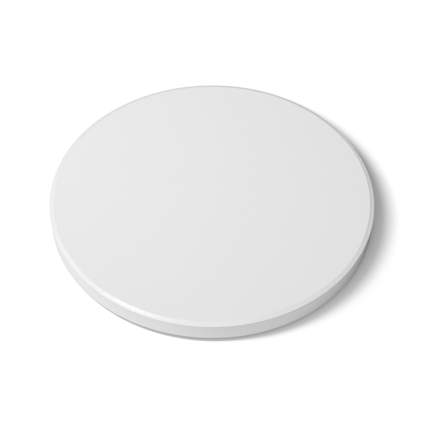 White Ceramic Coaster Round or Square | Coordinated Collection